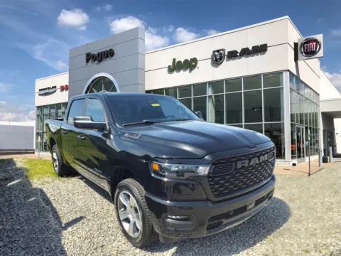 Black 2025 RAM Ram 1500 RAM 1500 TRADESMAN CREW CAB 4X4 5'7' BOX for sale in Powderly, KY