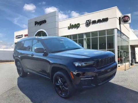 Black 2025 Jeep Grand Cherokee GRAND CHEROKEE L LIMITED 4X4 for sale in Powderly, KY