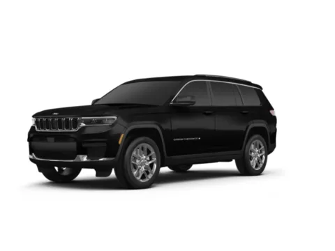 Black 2025 Jeep Grand Cherokee GRAND CHEROKEE L LIMITED 4X4 for sale in Powderly, KY