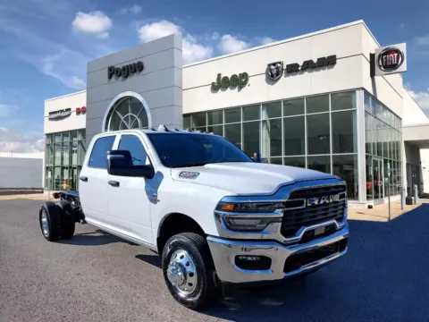 White 2026 RAM 3500 Chassis Cab Tradesman for sale in Powderly, KY
