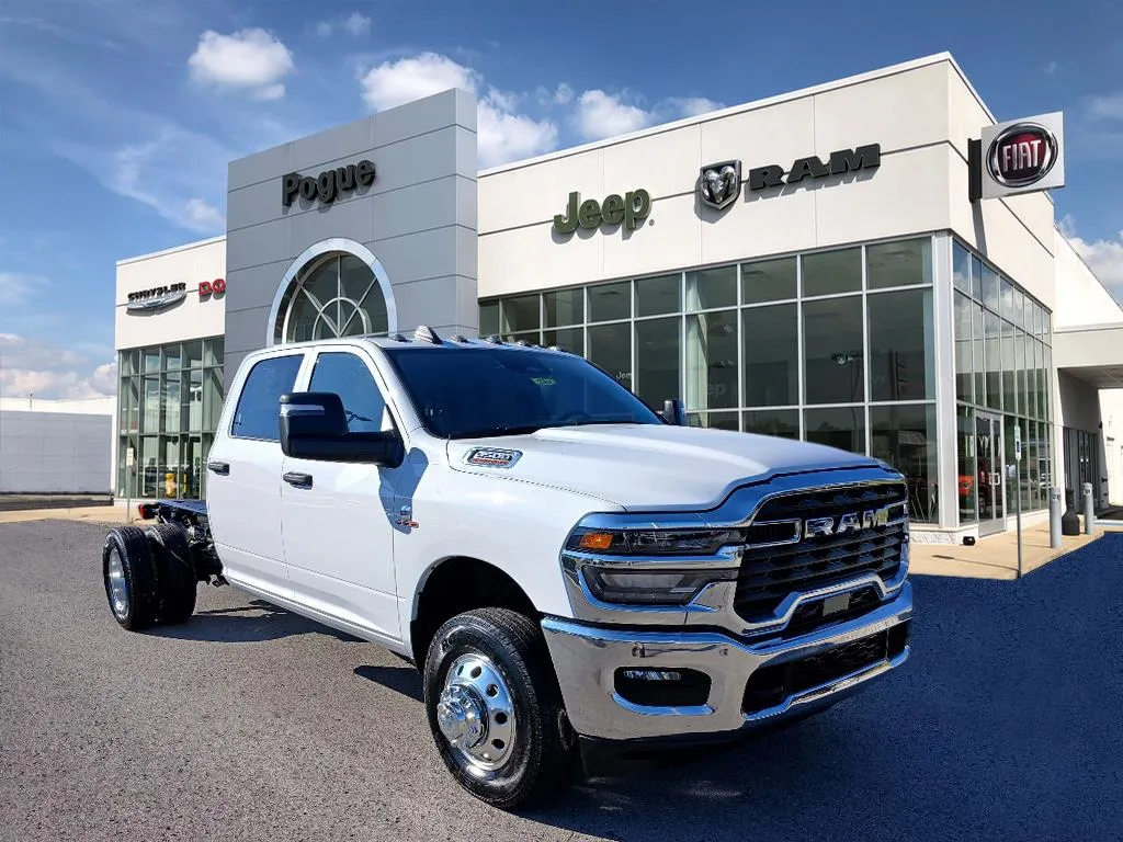 White 2026 RAM 3500 Chassis Cab Tradesman for sale in Powderly, KY