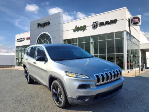 Silver 2017 Jeep Cherokee Sport for sale in Powderly, KY