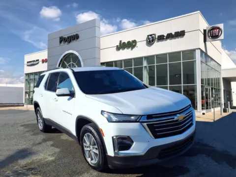 White 2022 Chevrolet Traverse LT for sale in Powderly, KY