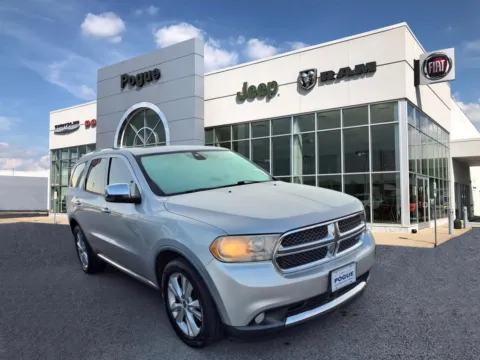 Silver 2011 Dodge Durango Crew for sale in Powderly, KY