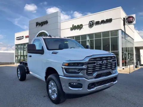 White 2026 RAM Ram 3500 Chassis Cab RAM 3500 TRADESMAN CHASSIS REGULAR CAB 4X4 60' CA for sale in Powderly, KY