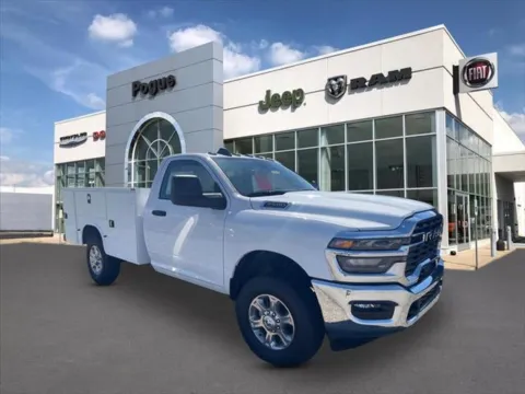 White 2026 RAM 3500 TRADESMAN CHASSIS REGULAR CAB 4X4 60' CA for sale in Powderly, KY