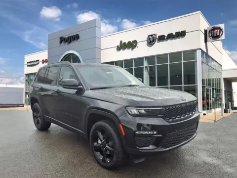 Black 2025 Jeep Grand Cherokee GRAND CHEROKEE LIMITED 4X4 for sale in Powderly, KY