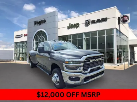 Gray 2026 RAM 3500 TRADESMAN CREW CAB 4X4 8' BOX for sale in Powderly, KY