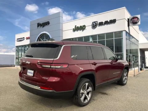 Photos of 2025 Jeep Grand Cherokee GRAND CHEROKEE L LIMITED 4X4 for sale in Powderly, KY at Pogue Chrysler Dodge Jeep RAM FIAT