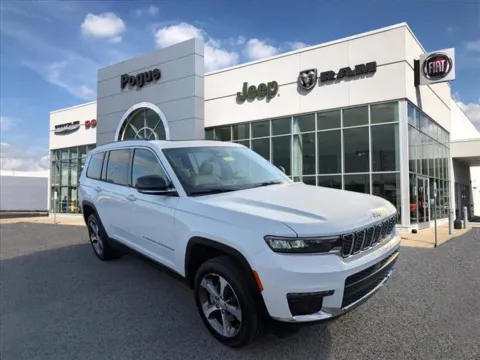 White 2025 Jeep Grand Cherokee GRAND CHEROKEE L LIMITED 4X4 for sale in Powderly, KY