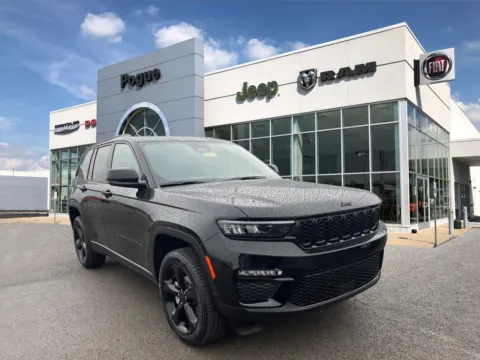 Black 2025 Jeep Grand Cherokee GRAND CHEROKEE LIMITED 4X4 for sale in Powderly, KY