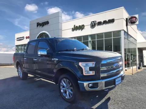 Black 2016 Ford F-150 Lariat for sale in Powderly, KY