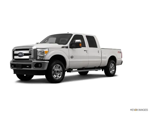 White 2012 Ford F-250SD Lariat for sale in Powderly, KY