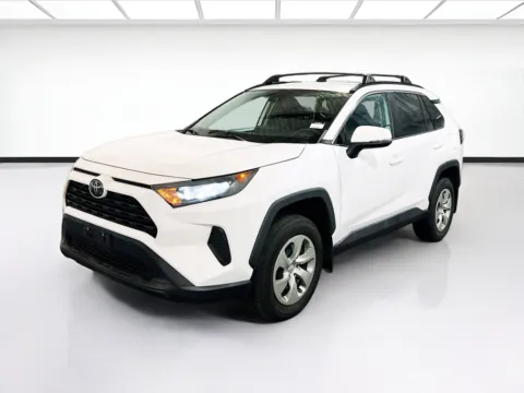 White 2021 Toyota RAV4 LE for sale in Chandler, AZ