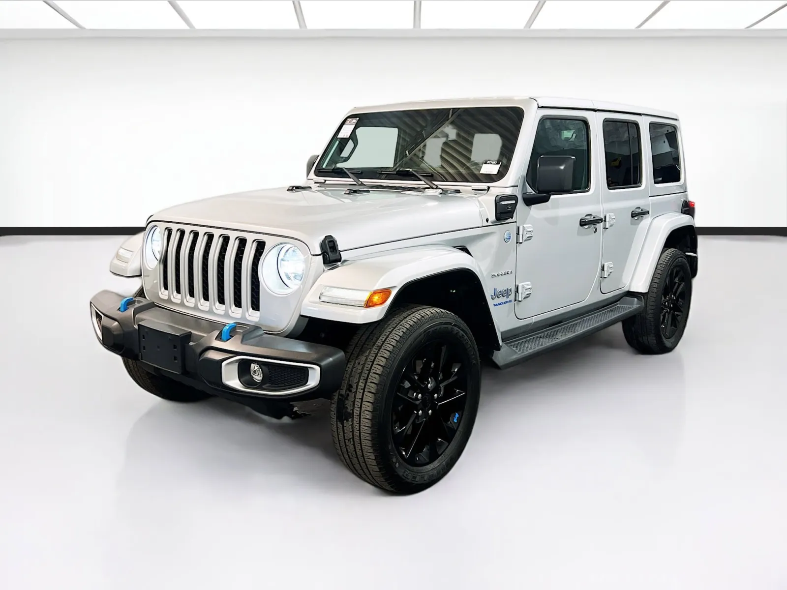Silver 2023 Jeep Wrangler 4xe Sahara for sale in Chandler, AZ