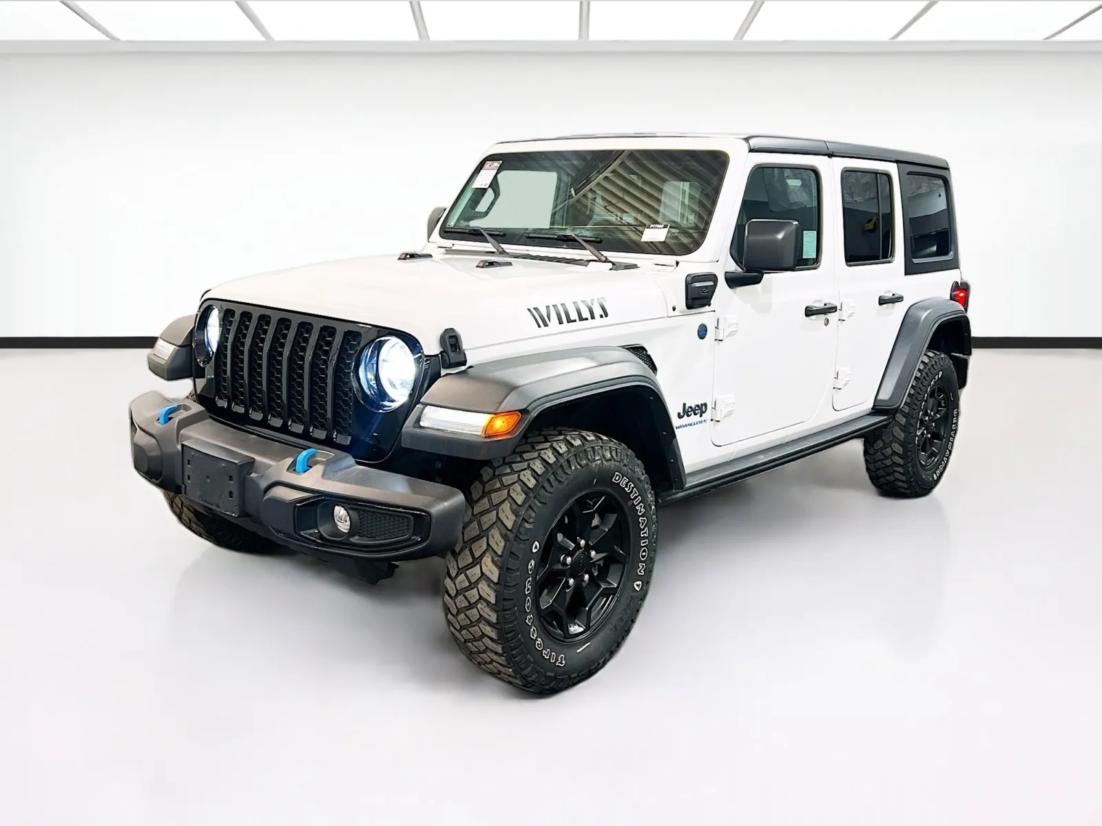 White 2023 Jeep Wrangler 4xe Willys 4xe for sale in Chandler, AZ