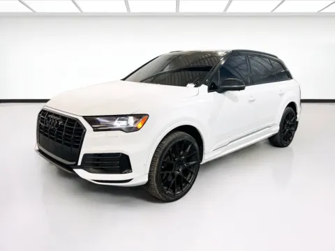 White 2021 Audi Q7 Premium for sale in Chandler, AZ