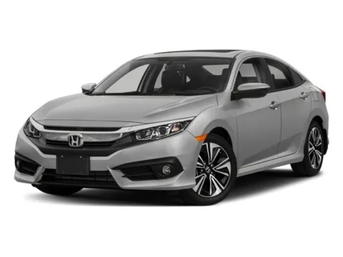 Beige 2018 Honda Civic Sedan EX-L for sale in Chandler, AZ