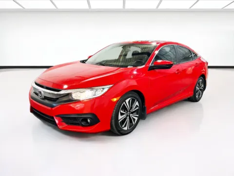 Beige 2018 Honda Civic Sedan EX-L for sale in Chandler, AZ
