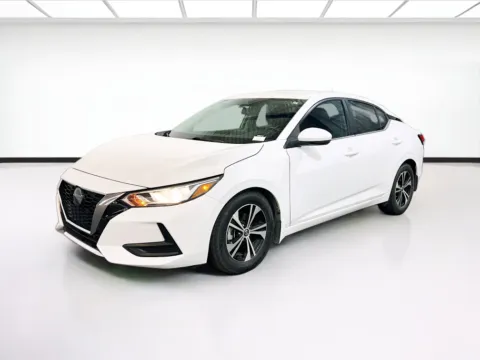 White 2020 Nissan Sentra SV for sale in Chandler, AZ