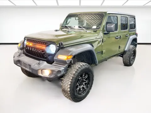 Green 2022 Jeep Wrangler Unlimited Sport S for sale in Chandler, AZ