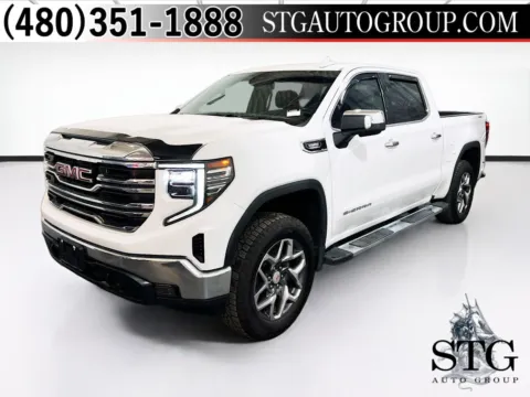 White 2022 GMC Sierra 1500 SLT for sale in Chandler, AZ