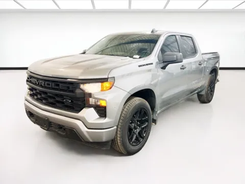 Gray 2024 Chevrolet Silverado 1500 Custom for sale in Chandler, AZ