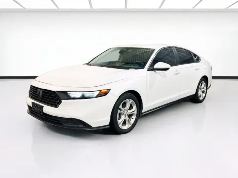 White 2024 Honda Accord Sedan LX for sale in Chandler, AZ