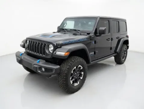 Black 2024 Jeep Wrangler 4xe Rubicon for sale in Chandler, AZ