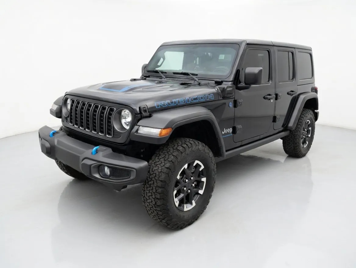 Black 2024 Jeep Wrangler 4xe Rubicon for sale in Chandler, AZ