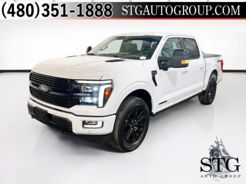 White 2025 Ford F-150 Platinum for sale in Chandler, AZ