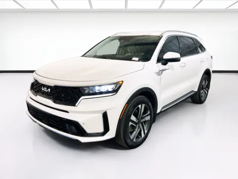 White 2022 Kia Sorento Hybrid EX for sale in Chandler, AZ