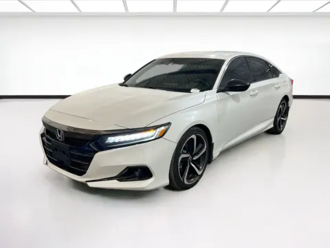 White 2021 Honda Accord Sedan Sport for sale in Chandler, AZ