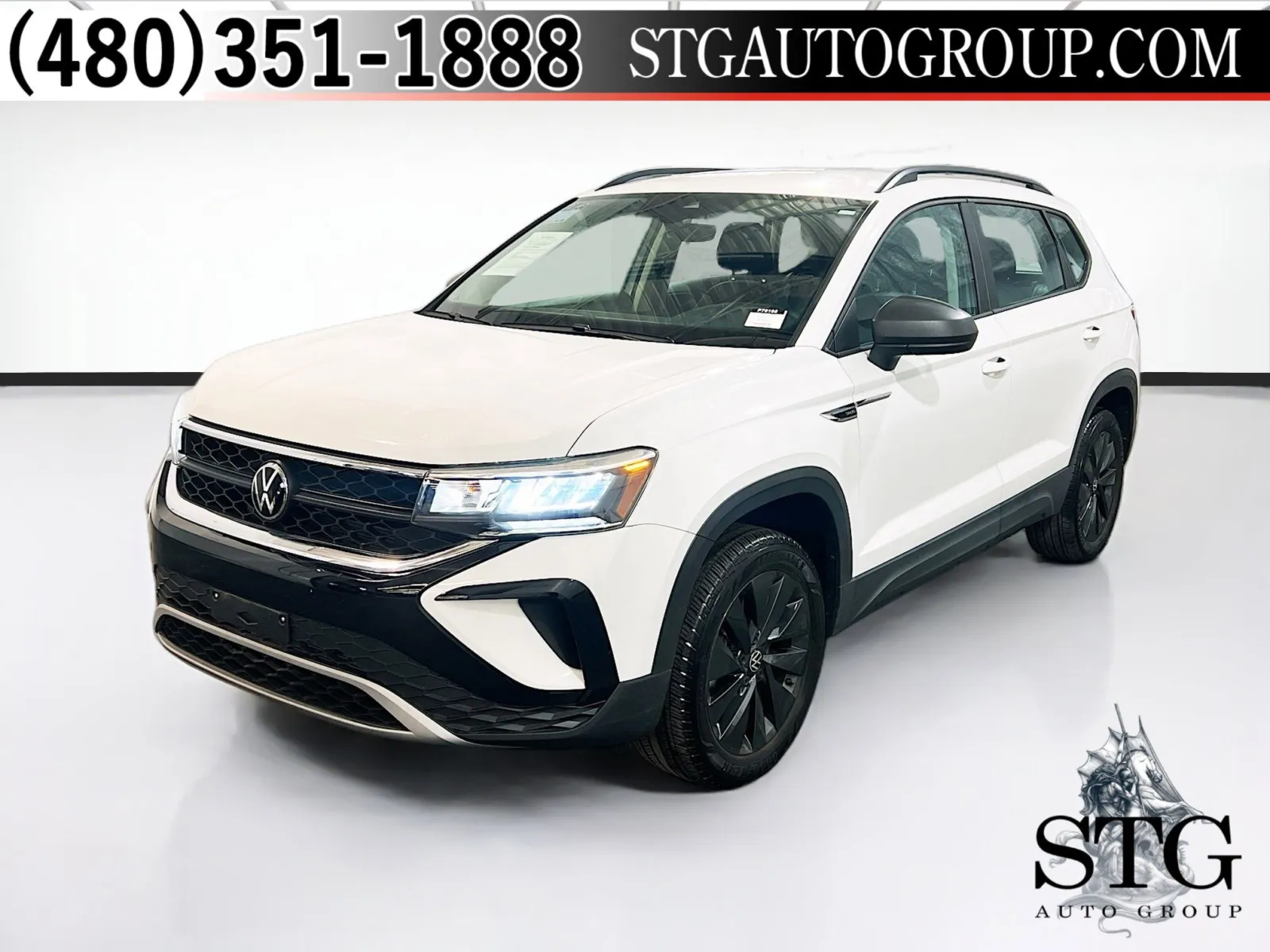 White 2024 Volkswagen Taos S for sale in Chandler, AZ