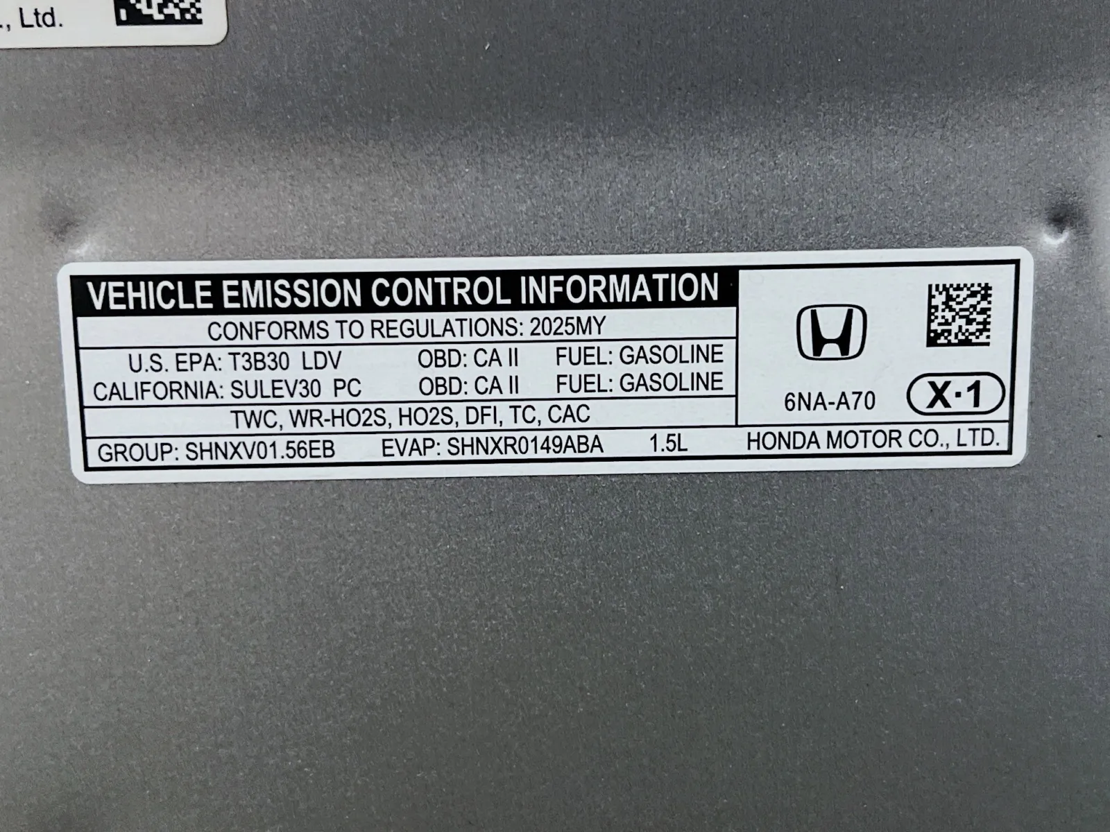 2025 Honda Accord SE - Photo 22