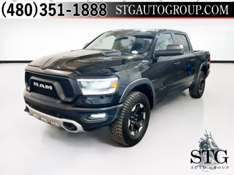 Black 2021 Ram 1500 Rebel for sale in Chandler, AZ