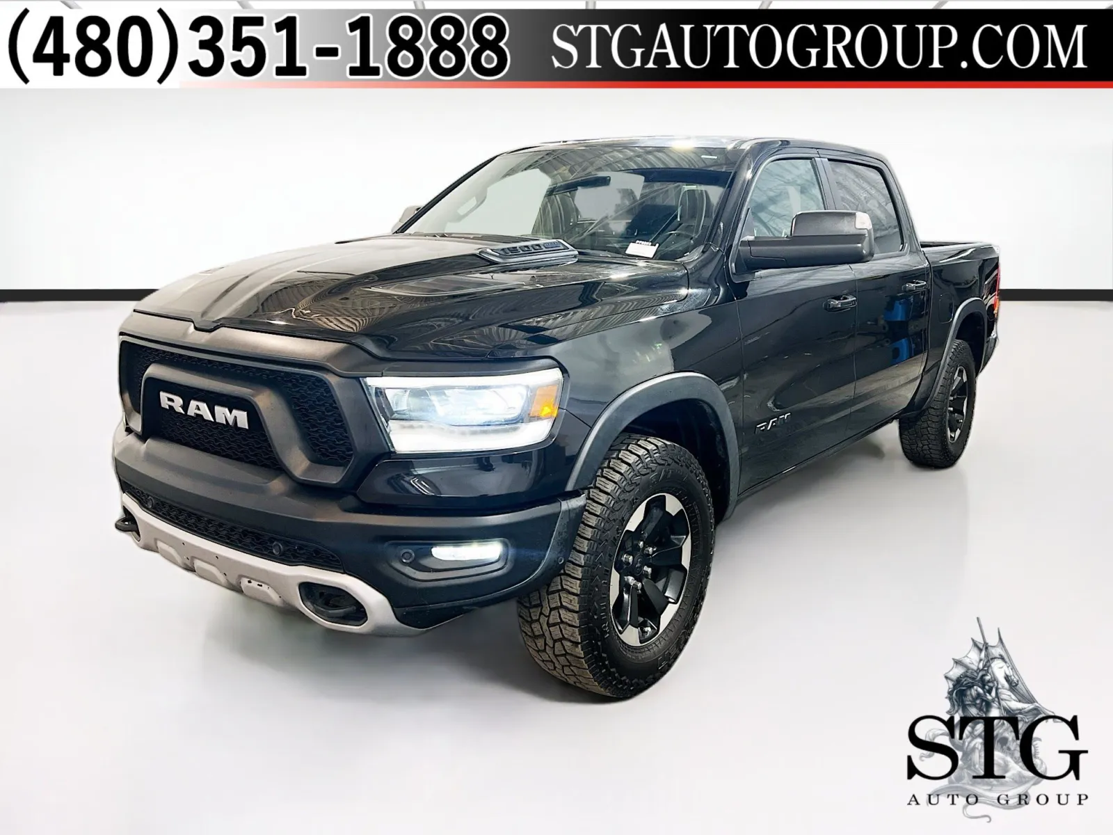 Black 2021 Ram 1500 Rebel for sale in Chandler, AZ