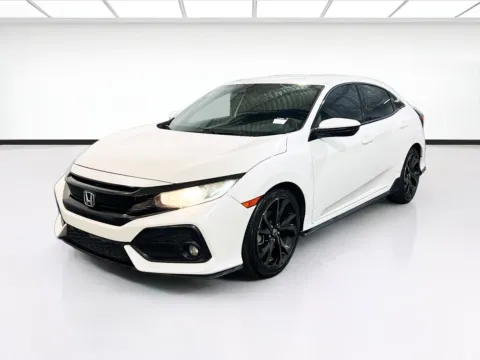 White 2019 Honda Civic Hatchback Sport for sale in Chandler, AZ