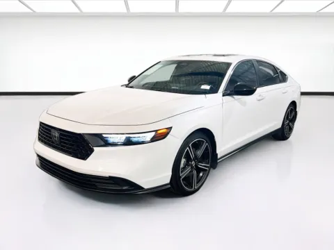 White 2024 Honda Accord Hybrid Sport for sale in Chandler, AZ