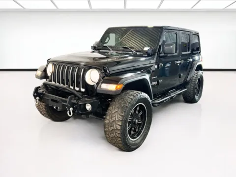 Black 2019 Jeep Wrangler Unlimited Sahara for sale in Chandler, AZ