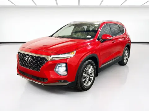 Red 2020 Hyundai Santa Fe Limited for sale in Chandler, AZ
