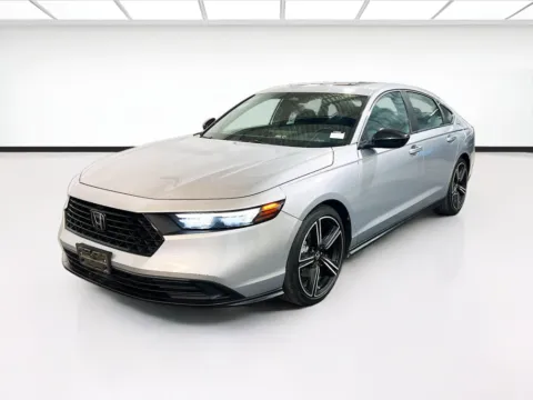 Silver 2023 Honda Accord Hybrid Sport for sale in Chandler, AZ