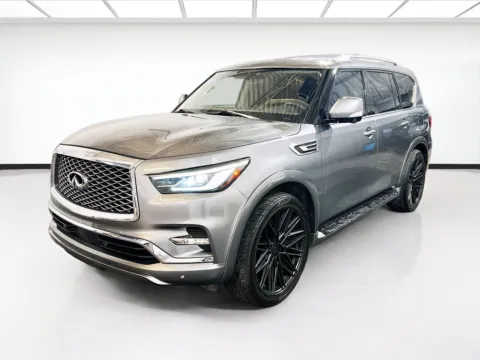 Gray 2021 INFINITI QX80 LUXE for sale in Chandler, AZ