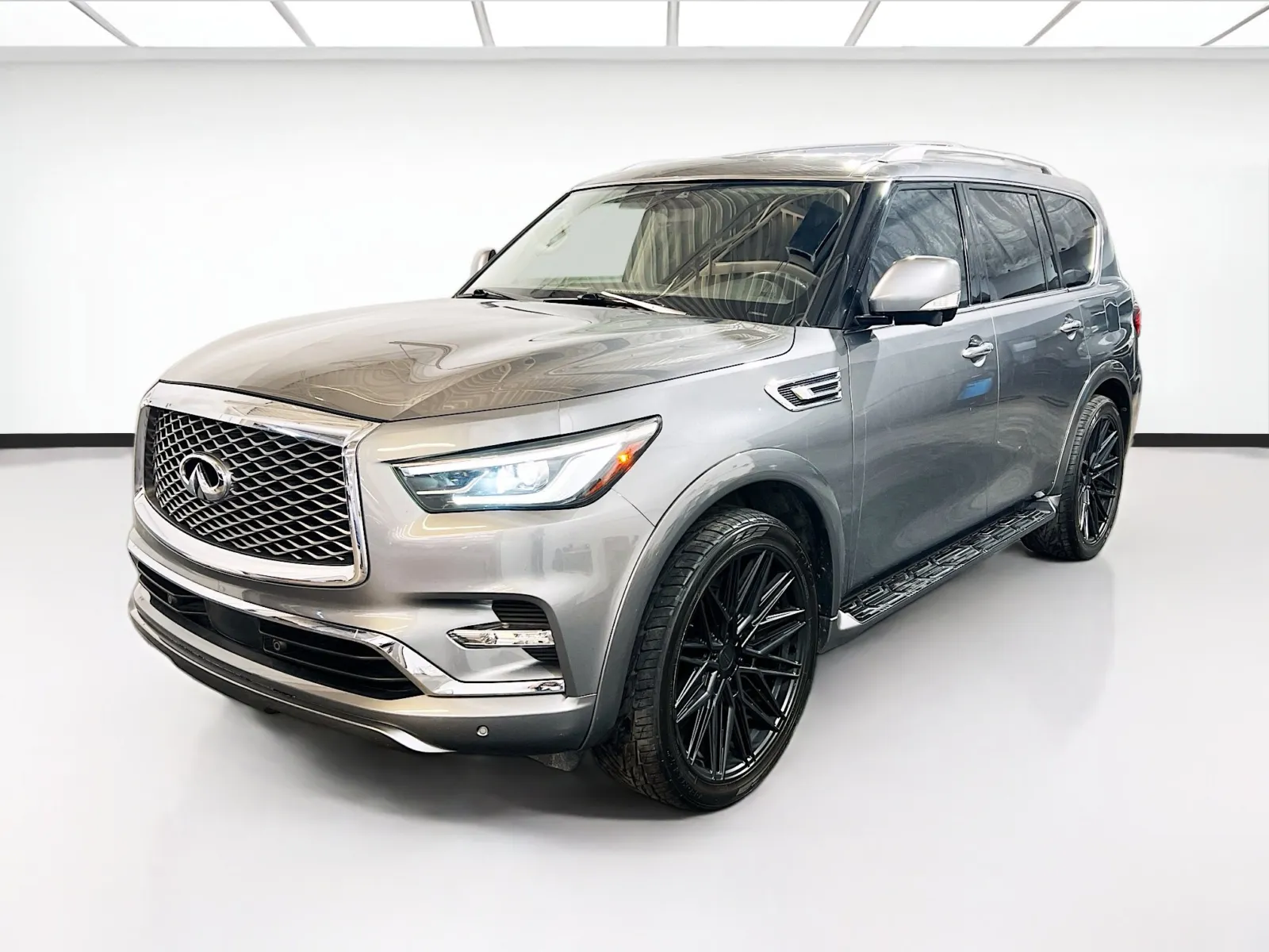Gray 2021 INFINITI QX80 LUXE for sale in Chandler, AZ