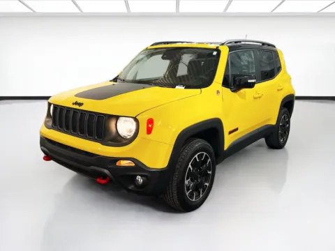 Yellow 2023 Jeep Renegade Trailhawk for sale in Chandler, AZ
