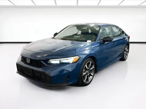 Blue 2025 Honda Civic Sedan Hybrid Sport Touring for sale in Chandler, AZ