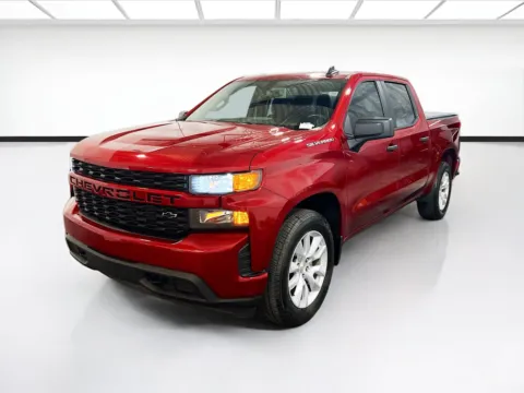 Red 2021 Chevrolet Silverado 1500 Custom for sale in Chandler, AZ