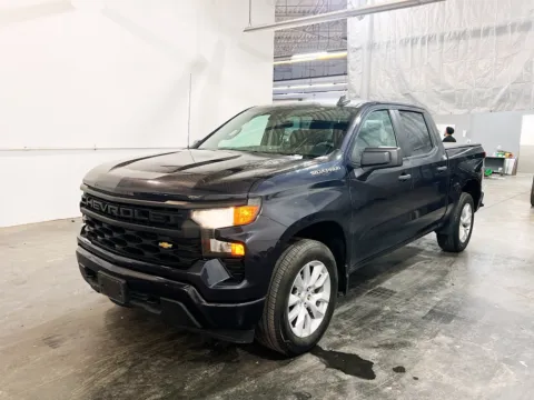 Gray 2023 Chevrolet Silverado 1500 Custom for sale in Chandler, AZ
