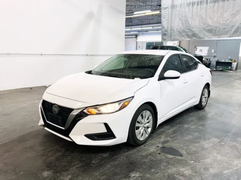 White 2021 Nissan Sentra S for sale in Chandler, AZ