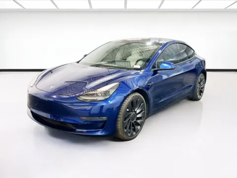Blue 2022 Tesla Model 3 Performance for sale in Chandler, AZ